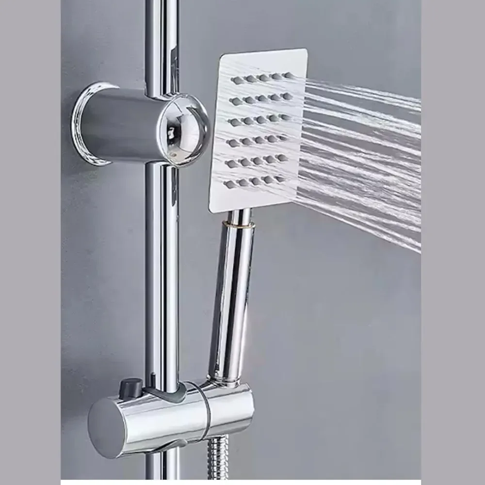 Fleko 304 Krom Robot Duş Seti