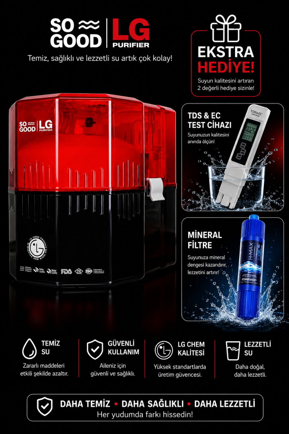 Lg Sogood (12 litre) pompasız